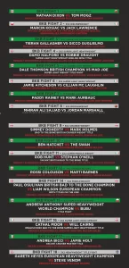 Bad To The Bone 10 BKB Fight Card